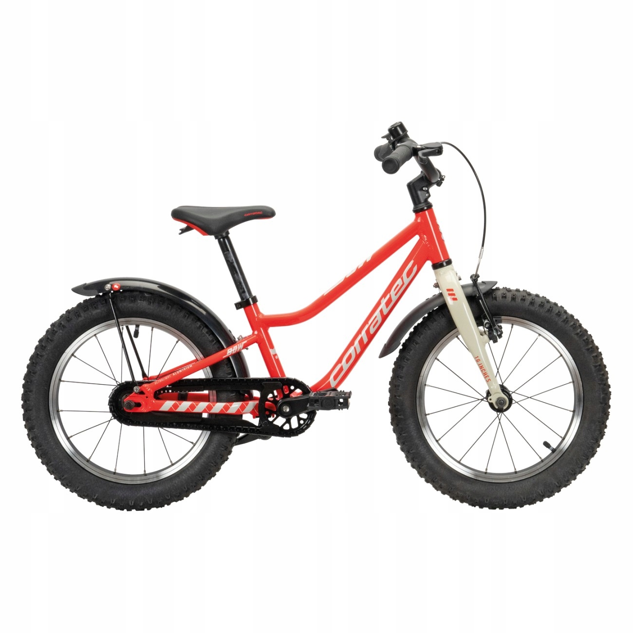 Rower Dziecięcy Corratec Bow 16 Kółka 16 Czerwony Lekki Tylko 7.2 Kg