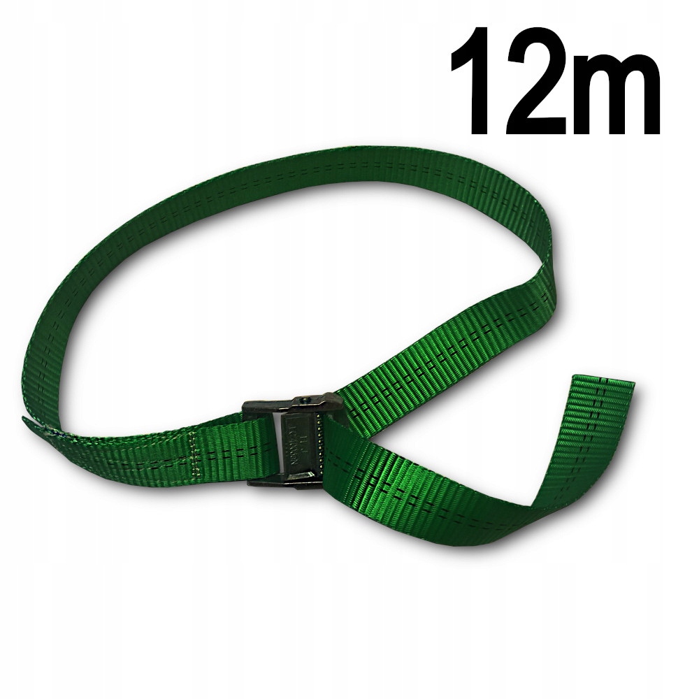 

Pas transportowy mocujący z klamrą zacisk 35mm 12m