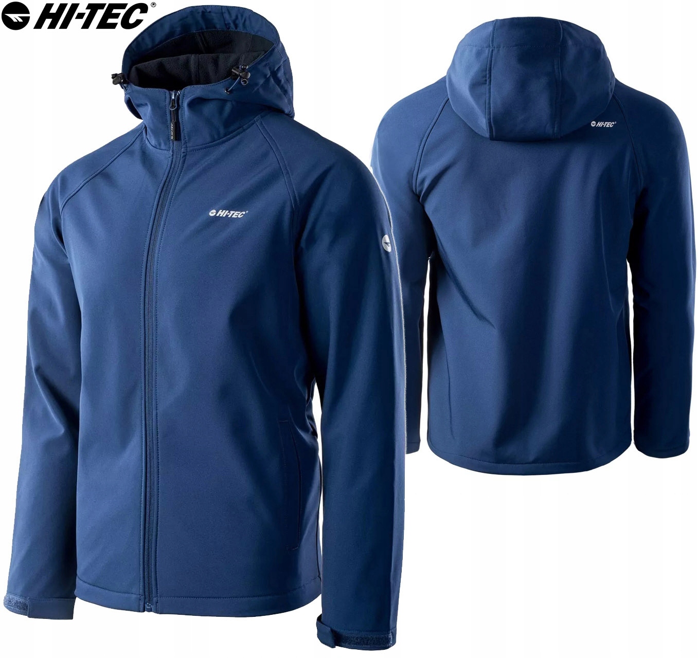 KURTKA MĘSKA SOFTSHELL HI-TEC NETI WODOODPORNA ODDYCHAJĄCA Z KAPTUREM XXL Marka Hi-Tec