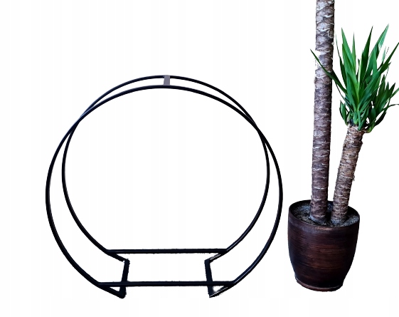 MOCNY STOJAK NA DREWNO KOMINKOWE OPAŁOWE KOSZ LOFT Wysokość 70 cm