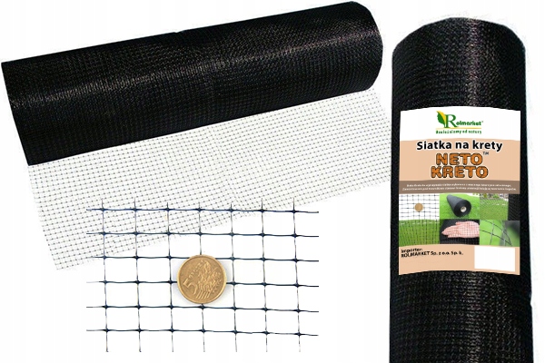 

Siatka na krety przeciw kretom na Wymiar 1,5x 10mb