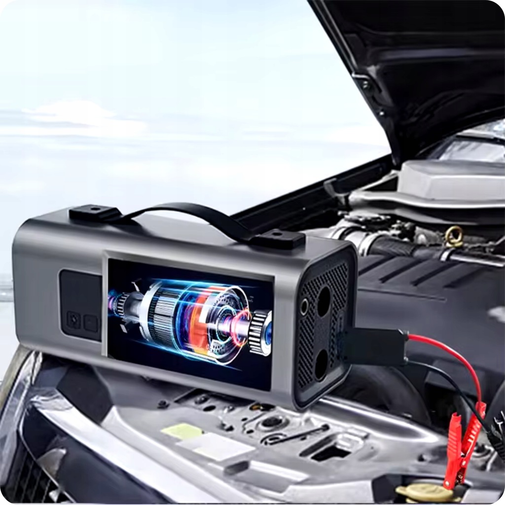 Jump Starter Booster Kompresor Samochodowy Dmuchawa Powerbank Napięcie nominalne 5 V