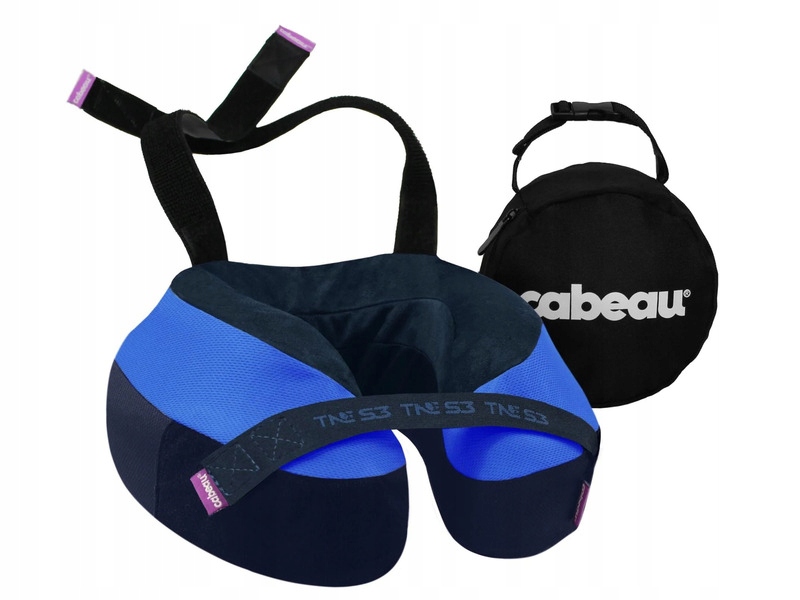 Poduszka podróżna Cabeau TNE-S3 Sydney Czarno-niebieski