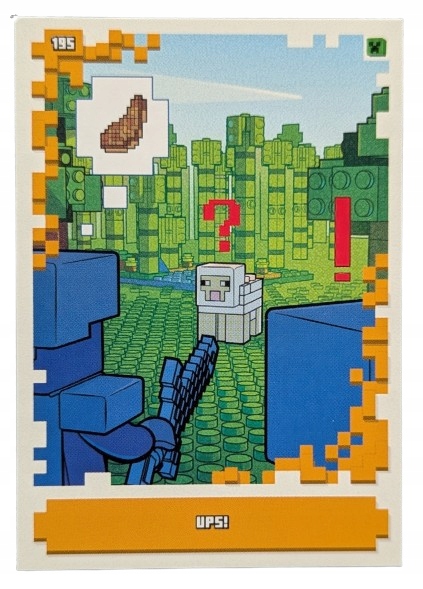 Karta Lego Minecraft Seria 1 Numer 195