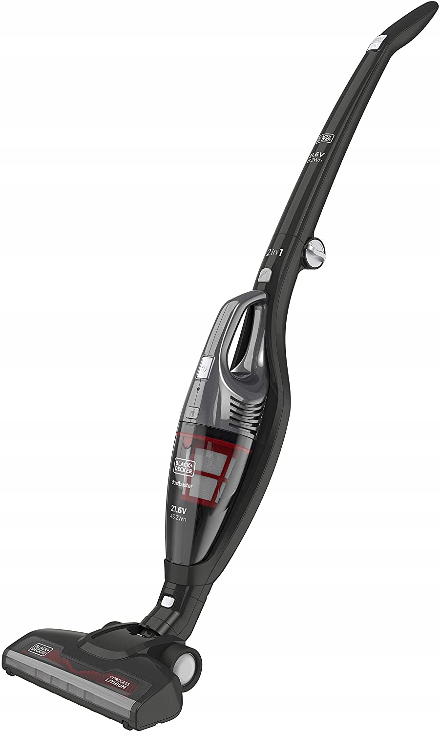 Odkurzacz pionowy Black&Decker SVB620JW-QW czarny