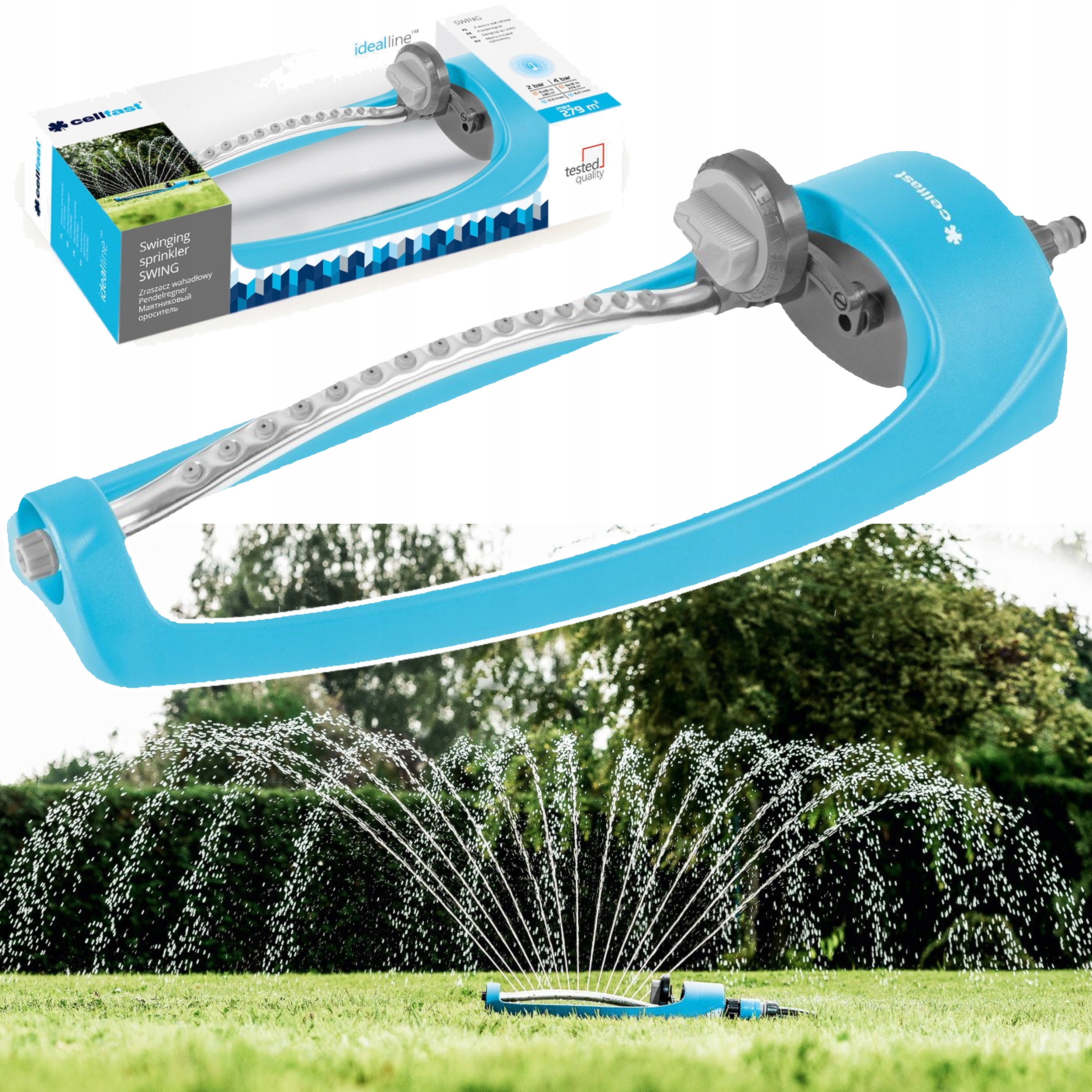 

Zraszacz Wahadłowy Swing Ideal 52-072 Cellfast