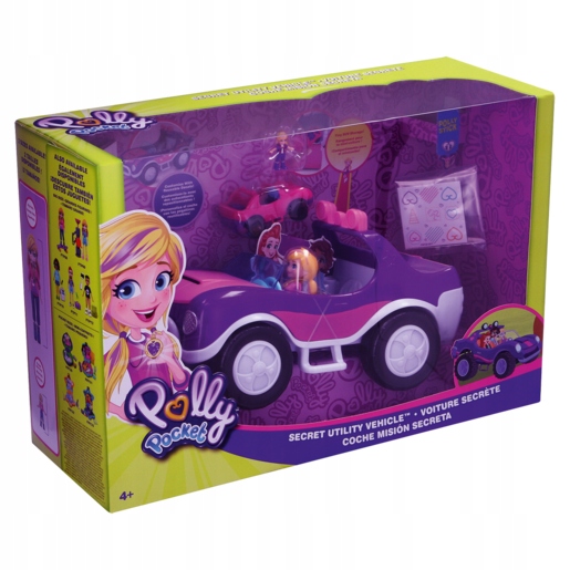 

Polly Pocket FWY26 Tajny Przygodowy Pojazd Auto