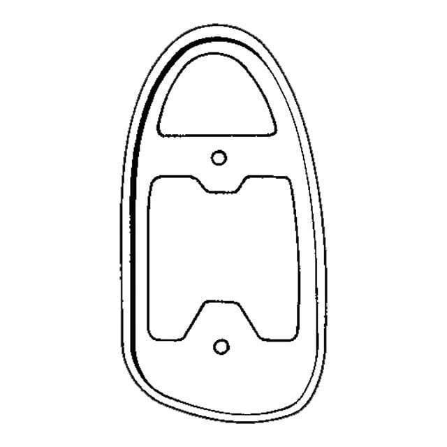 Tesnenie zadného svetla ľavé VW GARBUS 67-72, 1302