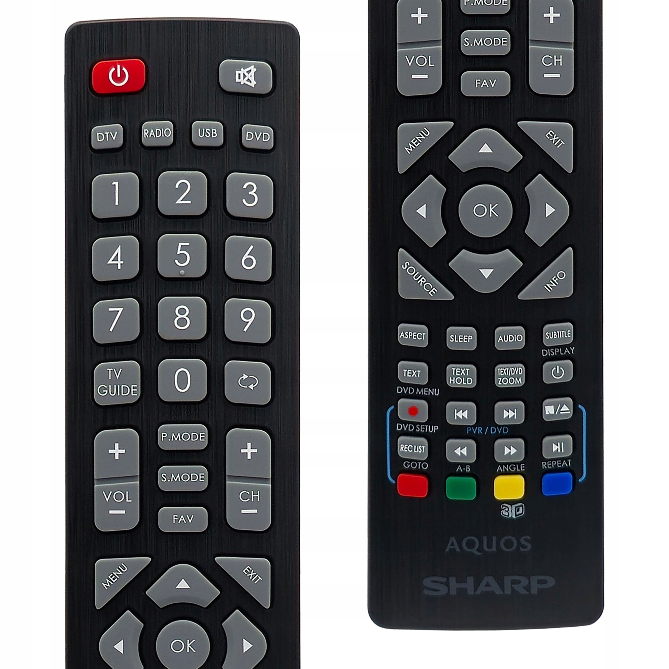 PILOT DO TV Sharp AQUOS SHW/RMC/0103N IR ORYGINAL podczerwień oryginalny Marka Sharp