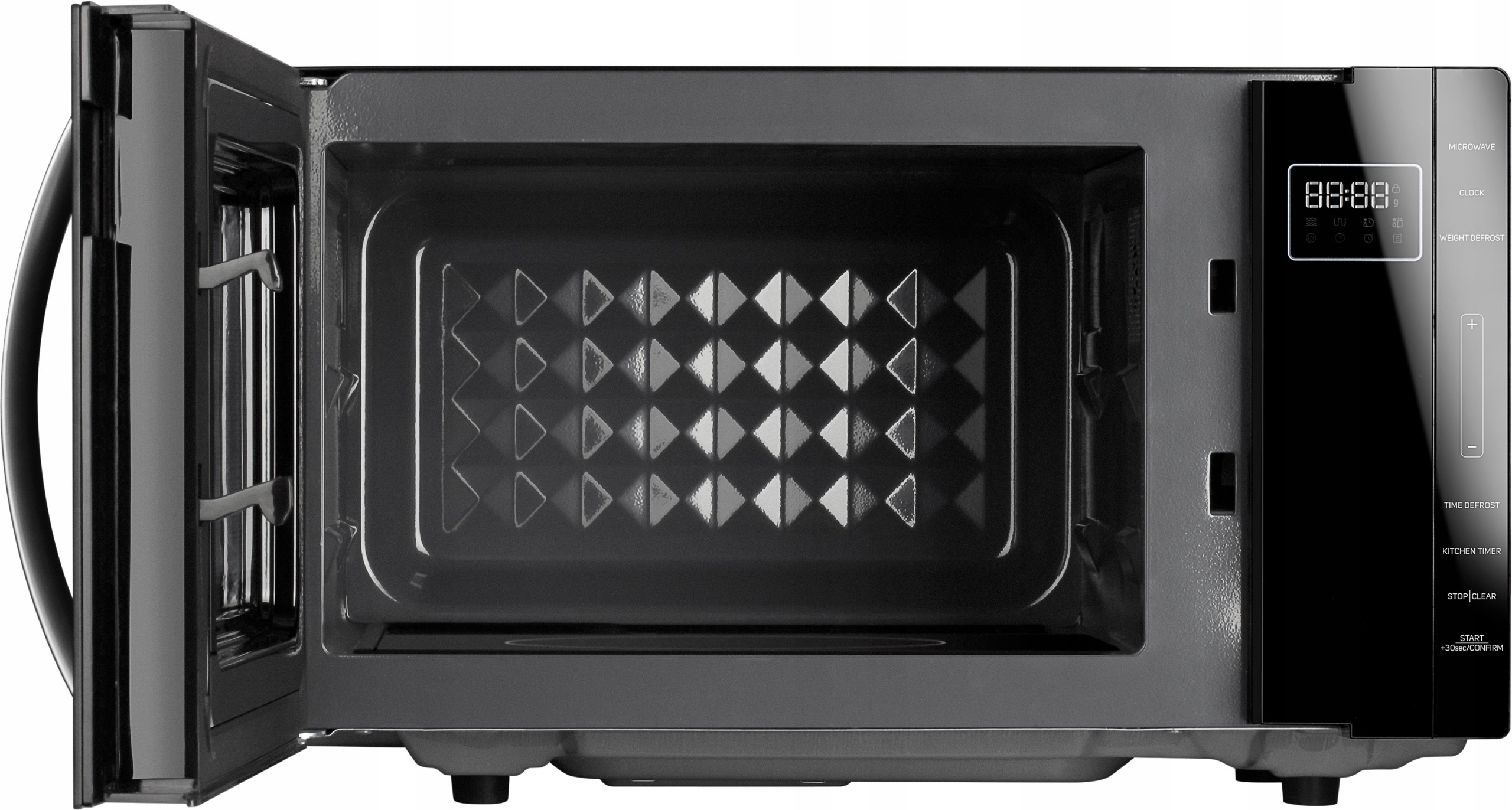 Mikrofalówka Sencor Diamond Pattern Black 800W 23l Kolor dominujący czarny