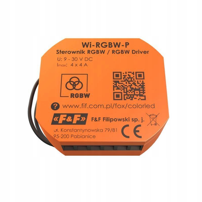 FOX - Sterownik Wi-Fi LED RGBW 12V COLOR LED