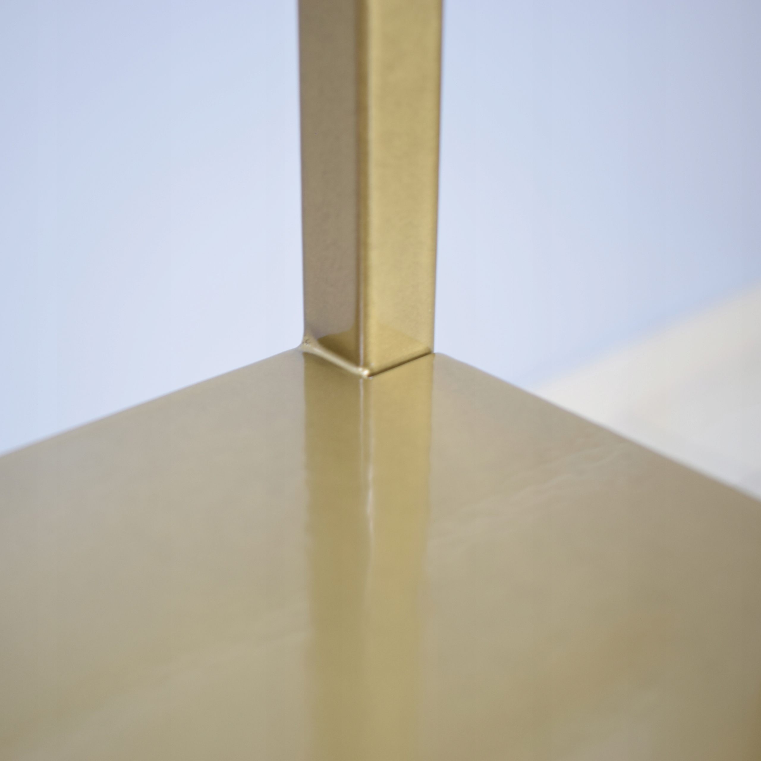 Konsolka Podwójna Loft Metal Wąska 60x20h78 Złota Marka FutuStal