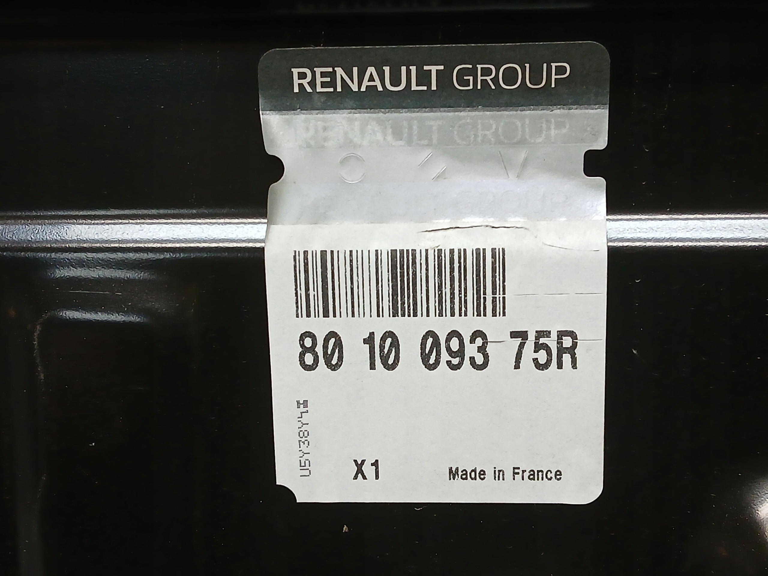 door front right RENAULT CAPTUR and 1 new ORYGINALNE 801009375R