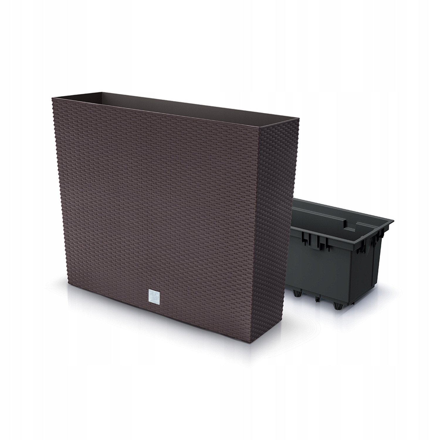 Doniczka podłużna, wysoka RATO Case DRC600T | Umbra — 8