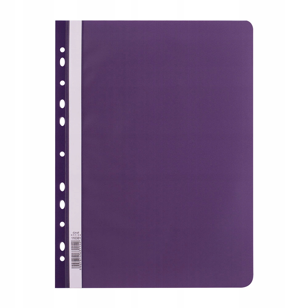 SKOROSZYT ZAWIESZANY PP PLASTIK PCV KOLORY WPINANY Format A4