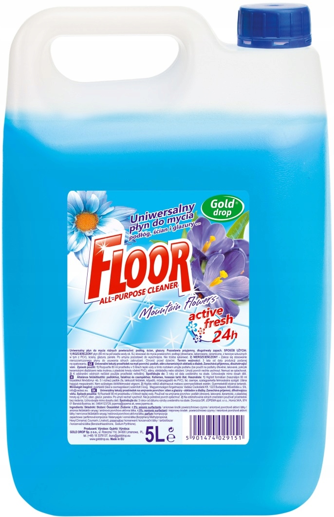 

Floor Mountain Flowers Uniwersalny Do Mycia 5l