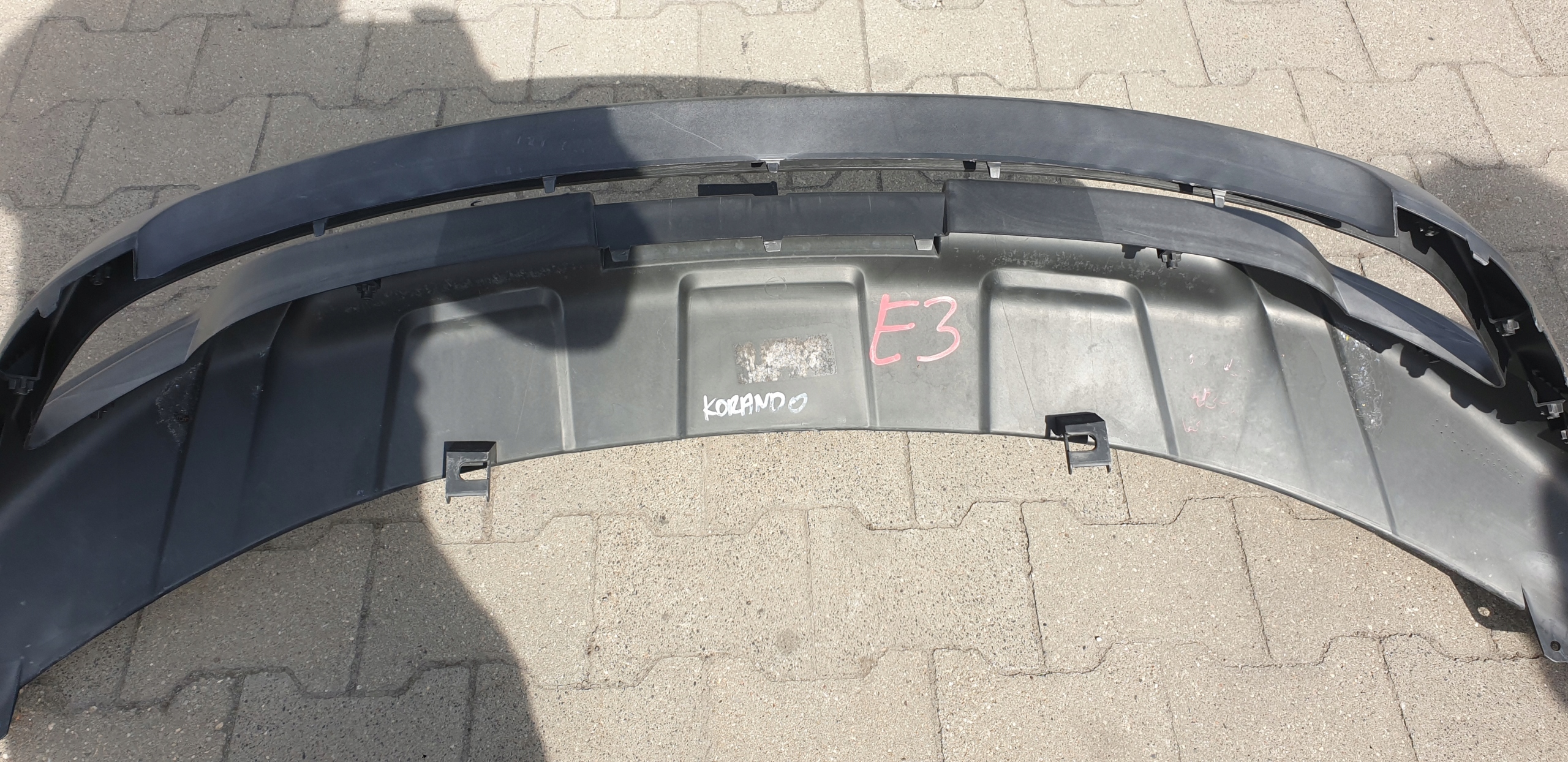 accessories diffuser SPOILER DOL bumper front SSANGYONG KORANGO III 3 LIFT
