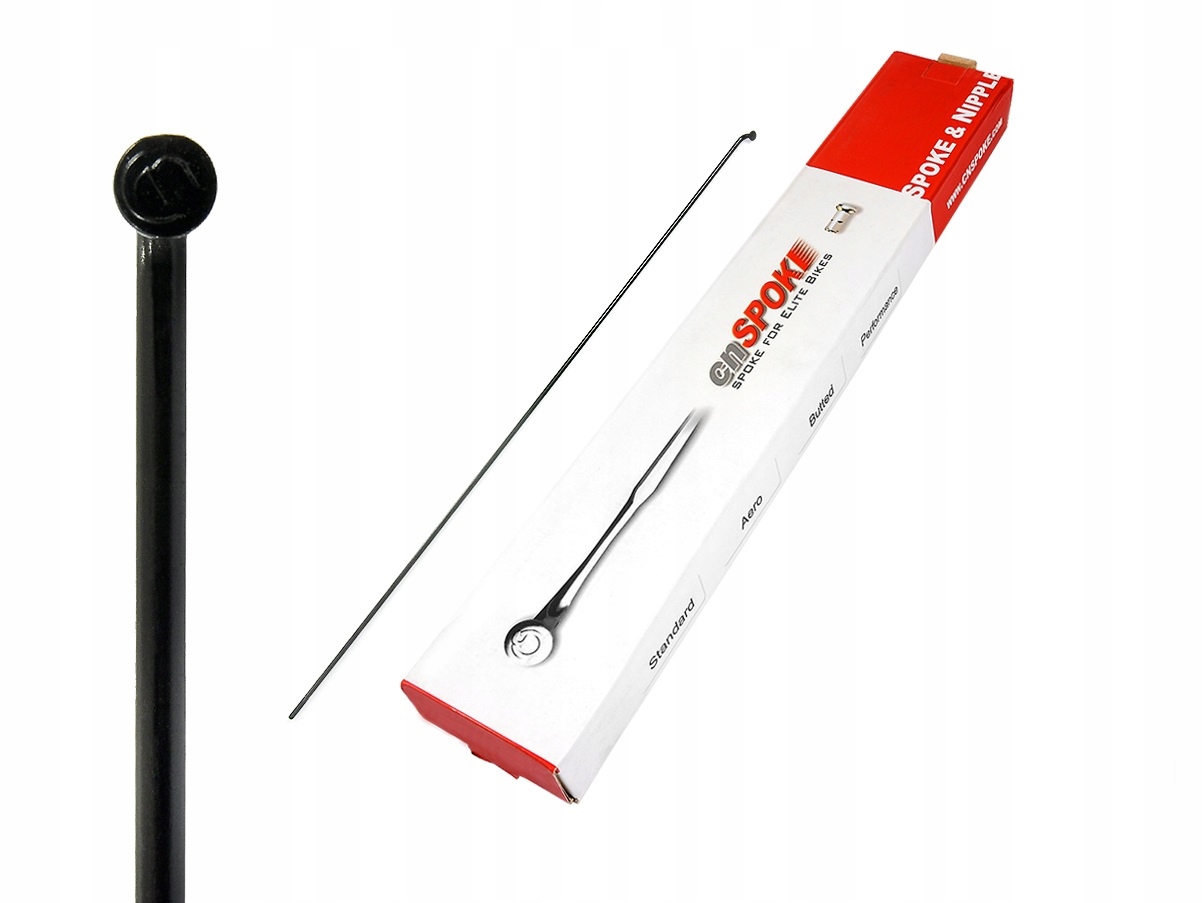 Szprycha CnSpoke STD14 stal nierdzewna 186 mm