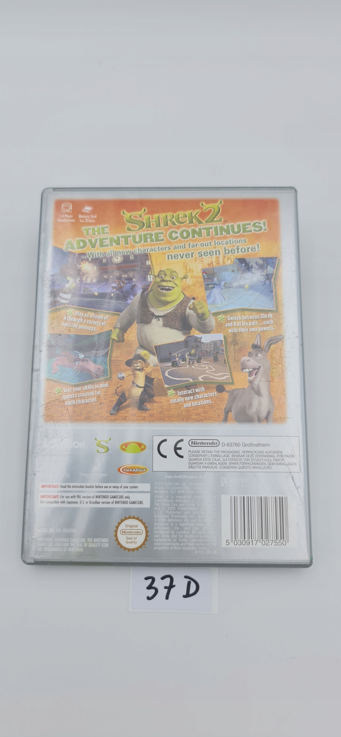 NINTENDO GAMECUBE SHREK 2 Producent Nintendo