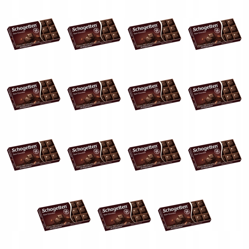 Schogetten Dark 100g X15