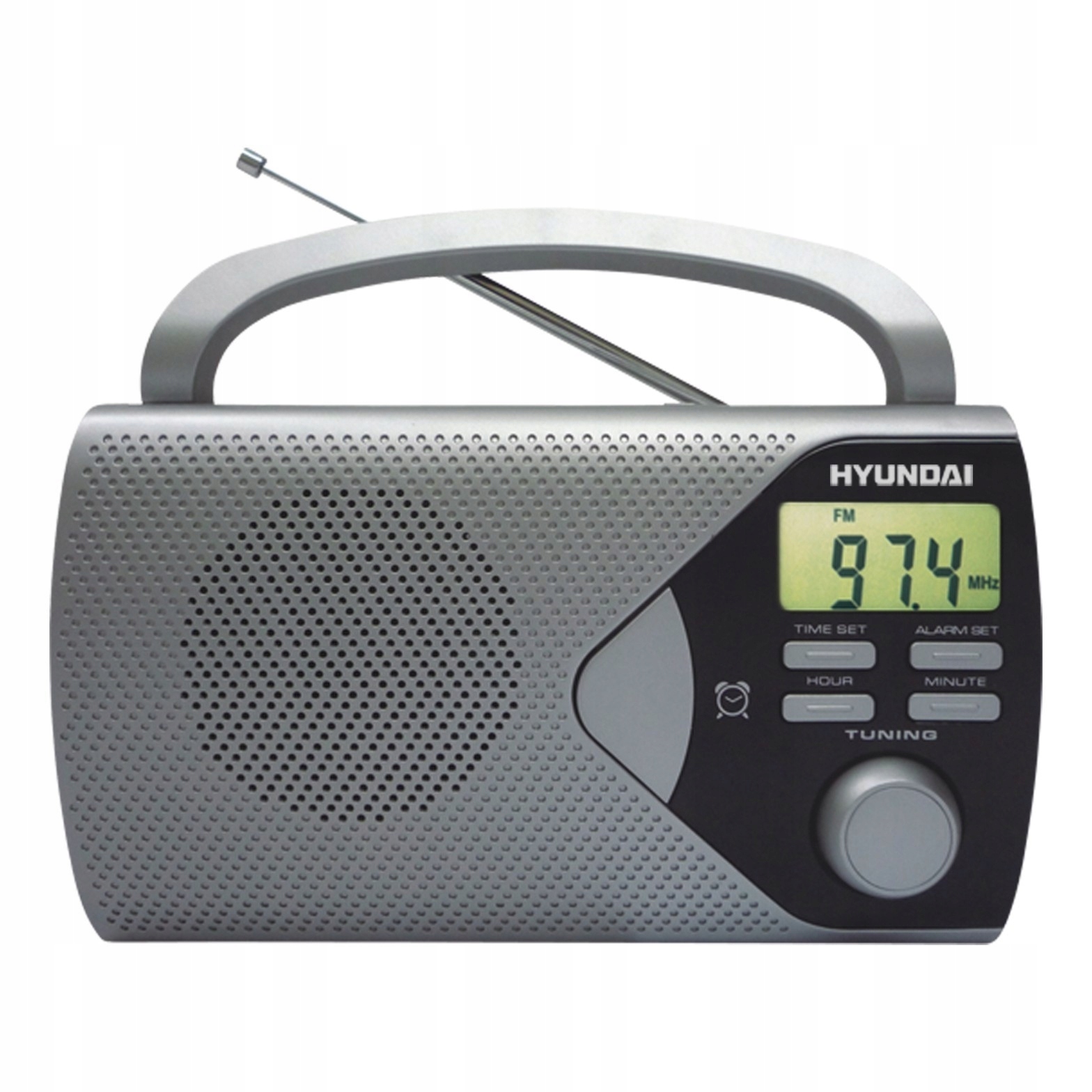 RADIO HYUNDAI PR 200S FM ZEGAR BUDZIK BATERIE