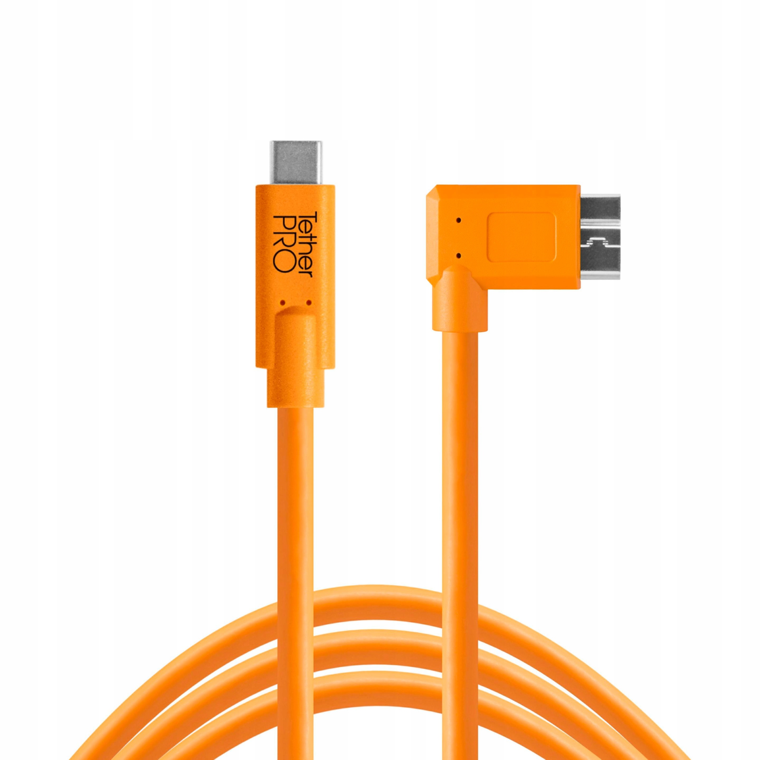 Tether Tools TetherPro kabel Usb-c do Micro-B 3.0 4,6 m kątowy