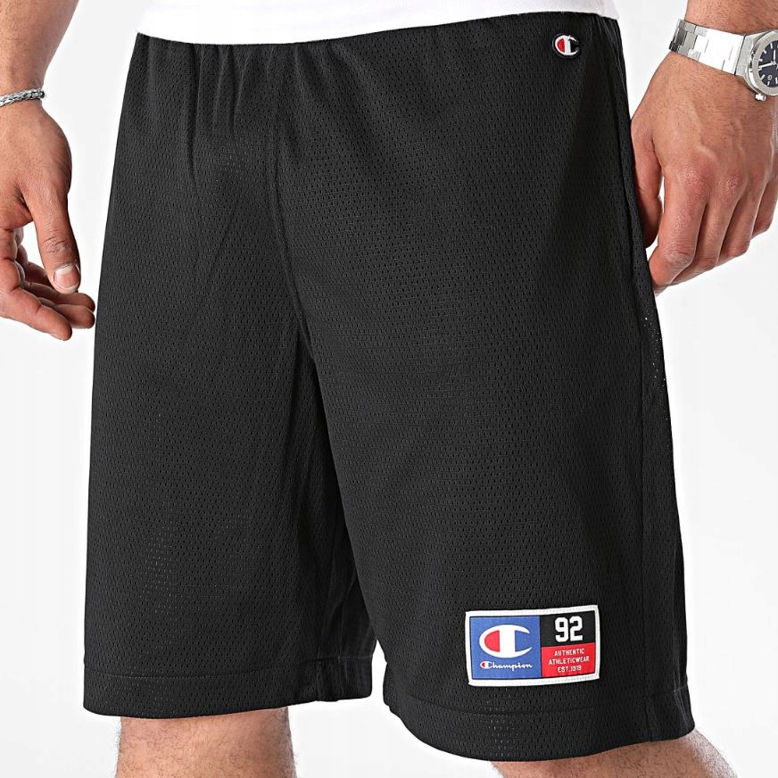 Champion Spodenki 219797 Koszykarskie Basketball Logo Mesh Short M