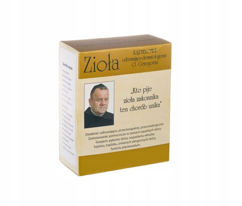 

Zioła odtruwająco-dermatolog. Ojca Grzegorza Sroki