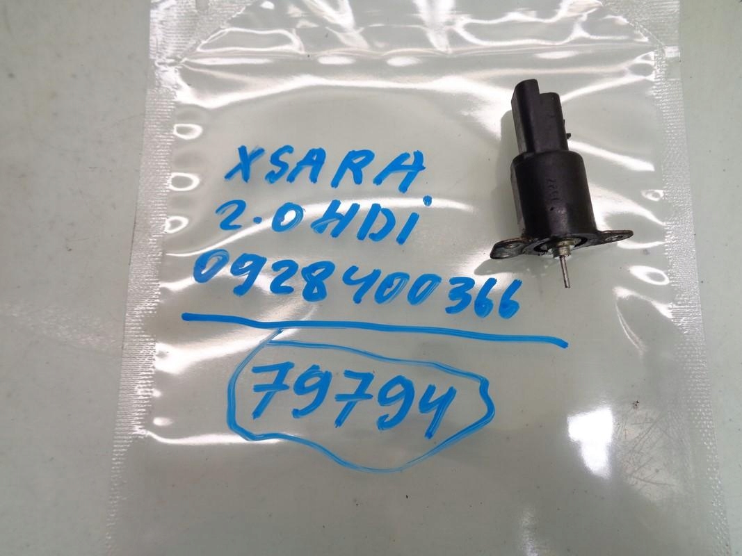 ZAWÓR POMPY WTRYSKOWEJ CITROEN XSARA 2.0 HDI Wersja Europejska