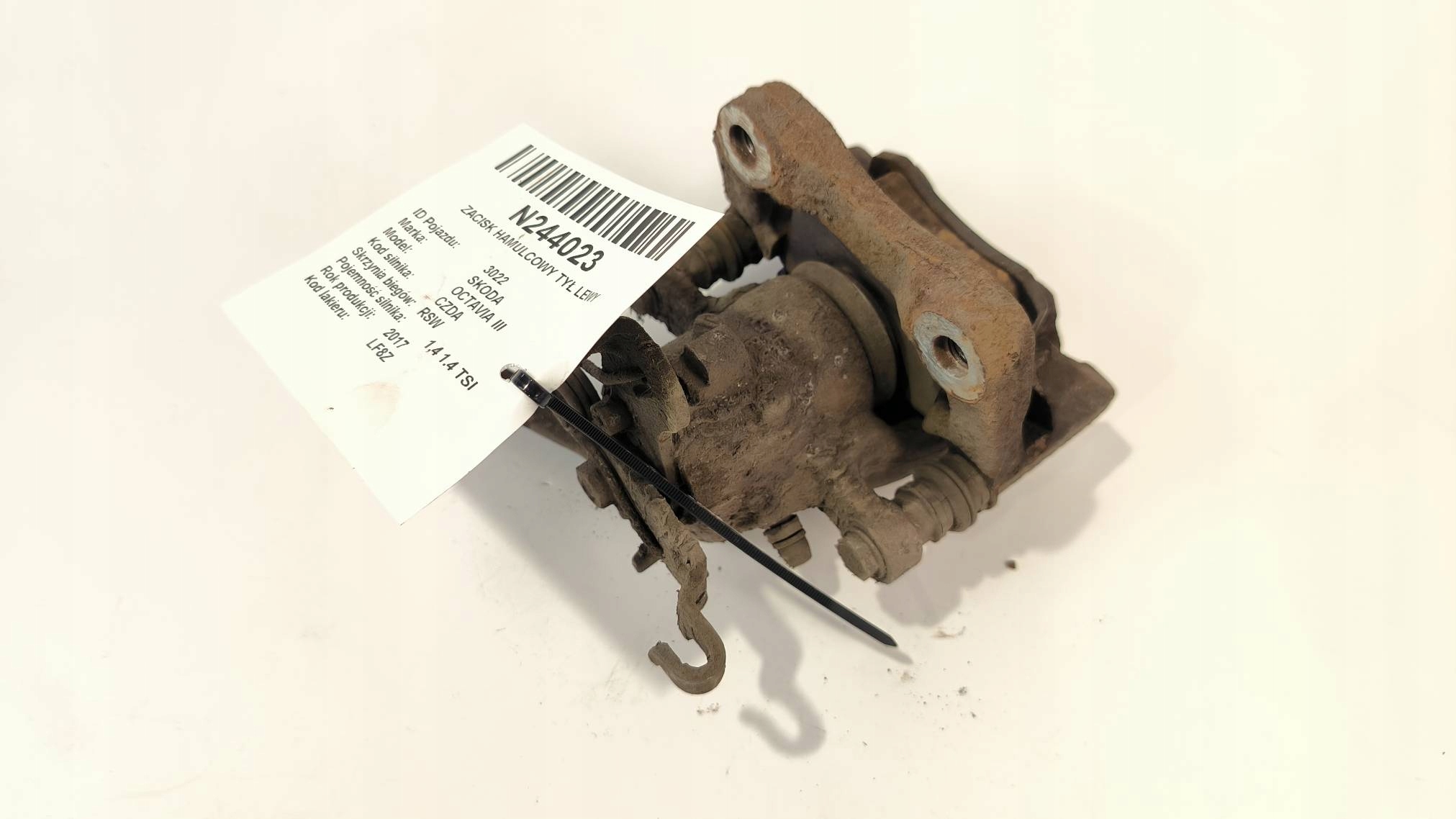 caliper brake rear part left SKODA OCTAVIA III
