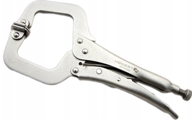 

Hogert Szczypce Spawalnicze Zaciskowe 280 mm Typ C