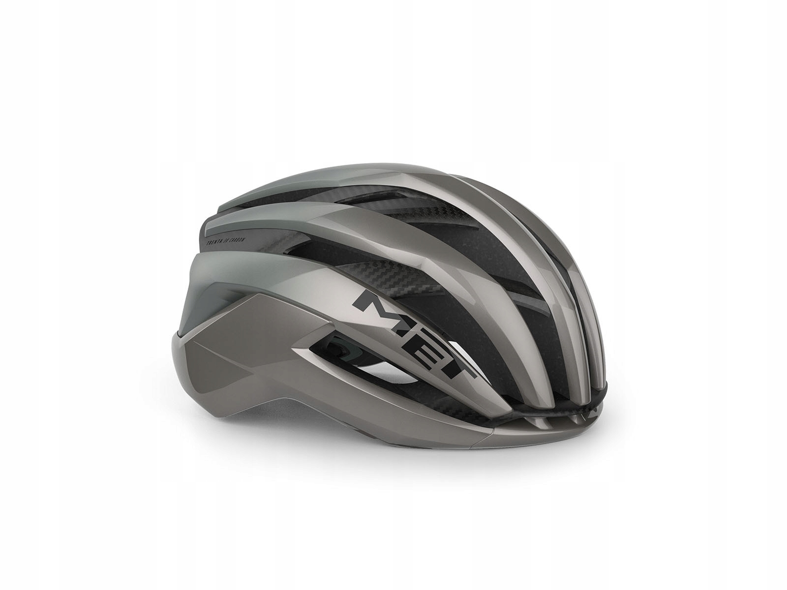 Helma Met Trenta 3K Carbon Large opal gray glossy