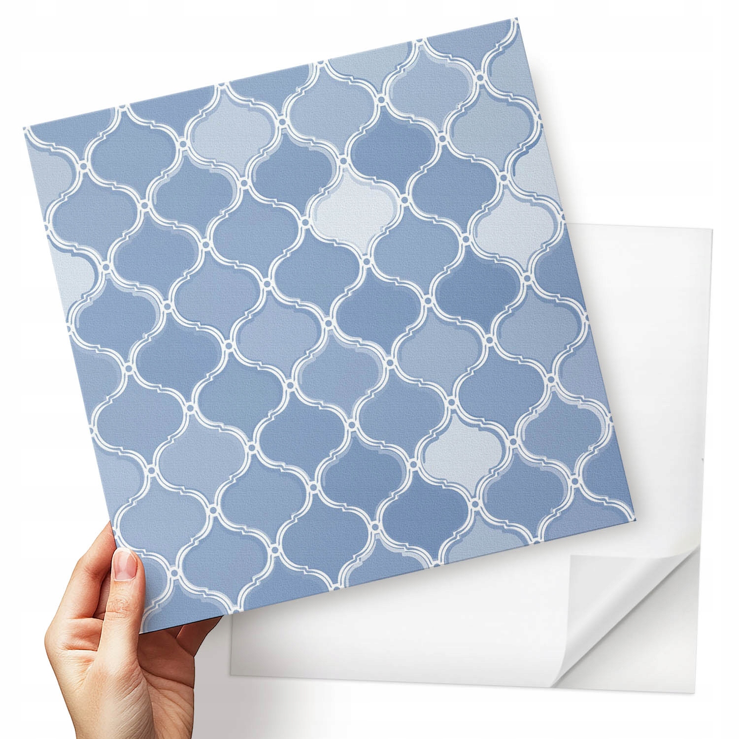 Samolepící Pvc dlaždice Tvary oblouků v mozaikovém stylu 9x30x30 cm