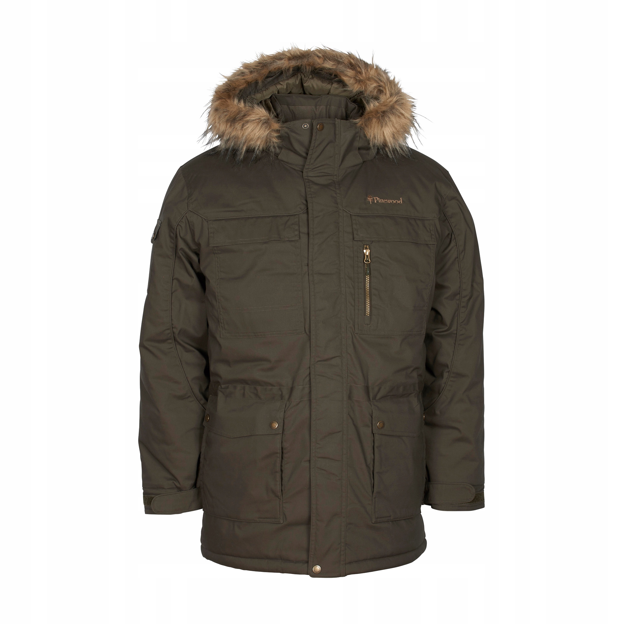 Kurtka zimowa męska Pinewood Finnveden Winter Parka d.olive