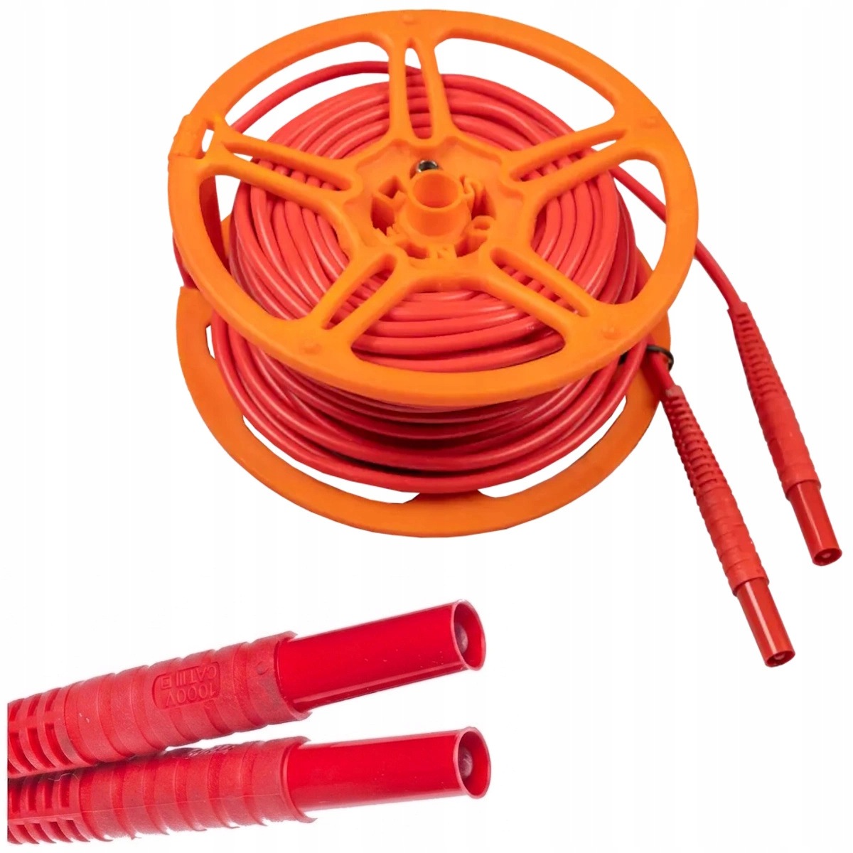 Sonel Měřicí kabel Červený Cívka Banánové konektory WAPRZ020REBBSZ 20 m