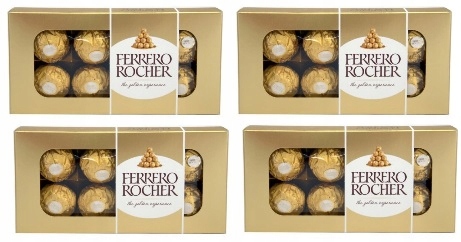 4x 100g Ferrero Rocher Praliny czekoladowe