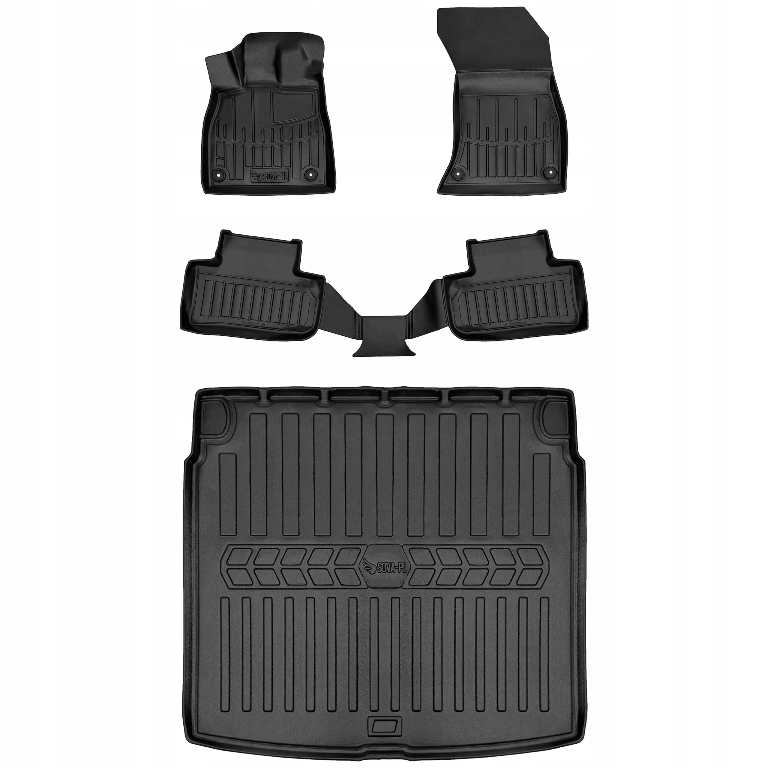 Zestaw gumowy (tpe) dywaniki i mata Audi Q5 3 Gu (od 2025)