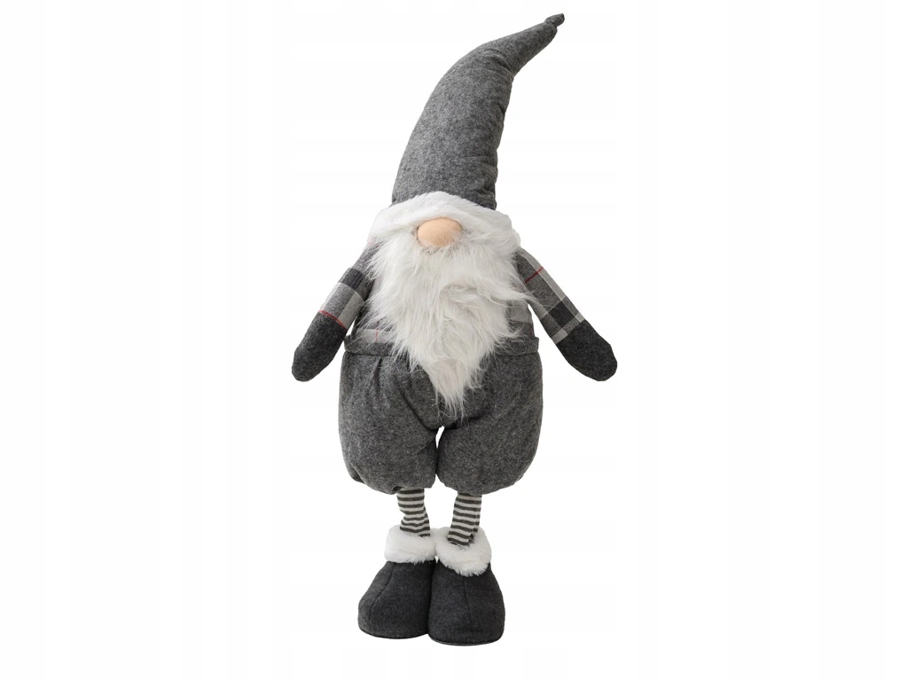 Dekorativní trpaslík Gnome 90 cm, šedý