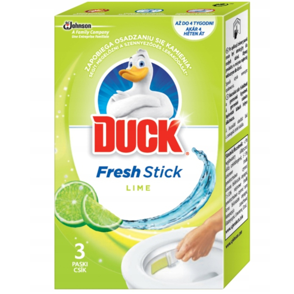 

Duck Paski żelowe do toalety Limonka 3 szt 27g