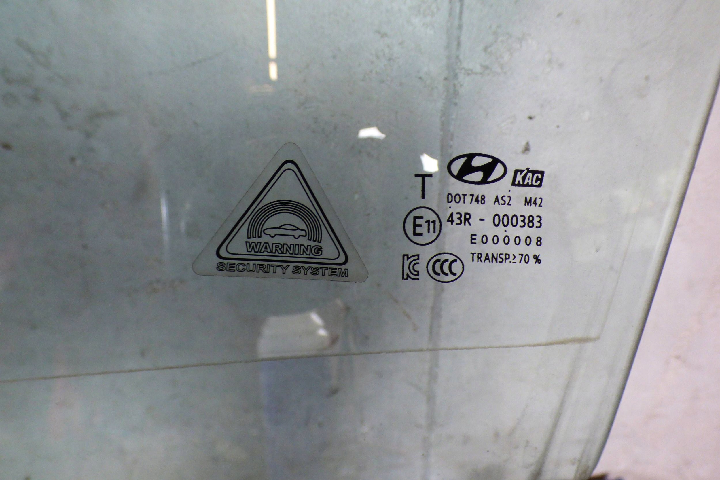 Hyundai Elantra VI window door left front st.BDB