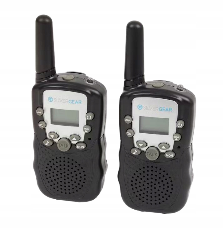 Zestaw Krótkofalówek Silvergear Dla Dzieci Krótkofalówki Do 3KM