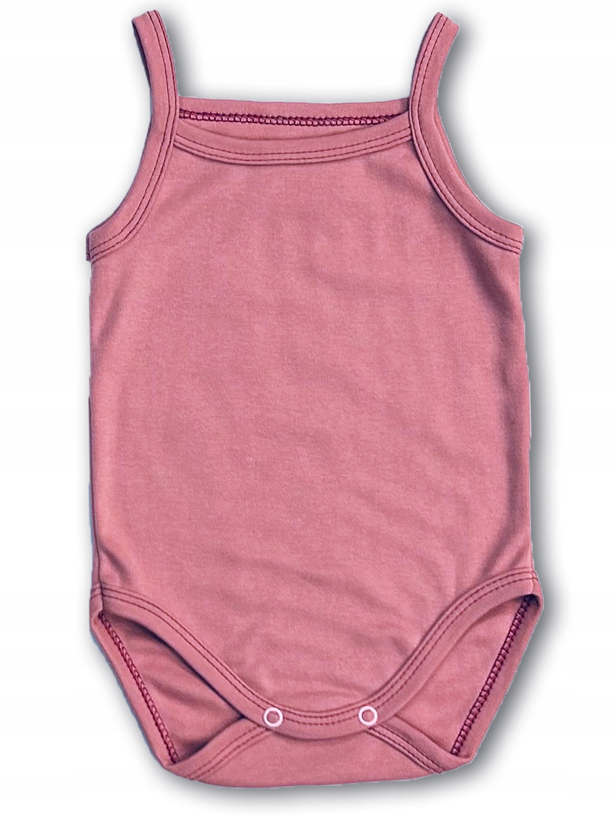 BODY na ramiączkach 80 BODZIAK ramka RÓŻOWA podkoszulka dziewczęca NA LATO