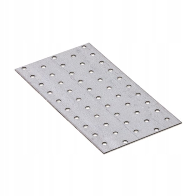 PŁYTKA PERFOROWANA ŁĄCZNIK CIESIELSKI PŁASKI OCYNK ATEST 100x200 - 10szt