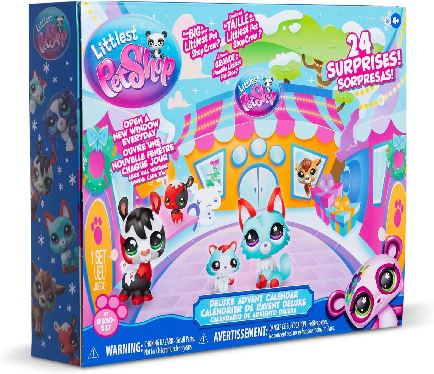 Адвент-календарь Littlest Pet Shop Deluxe Holiday 1149, фигурки зверюшек, от 4 лет — фото 6