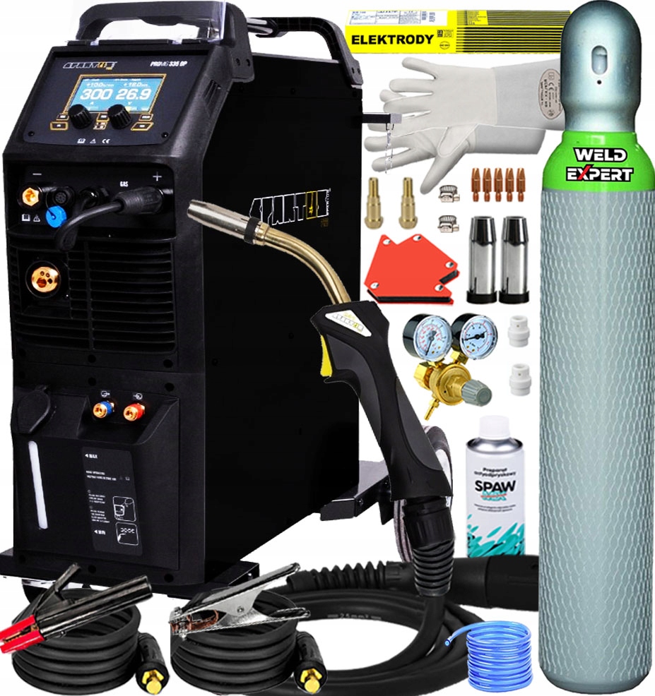 Invertorová Svářečka Migomat Spartus Pro 335 Dual Pulse Synergie Mig 300A