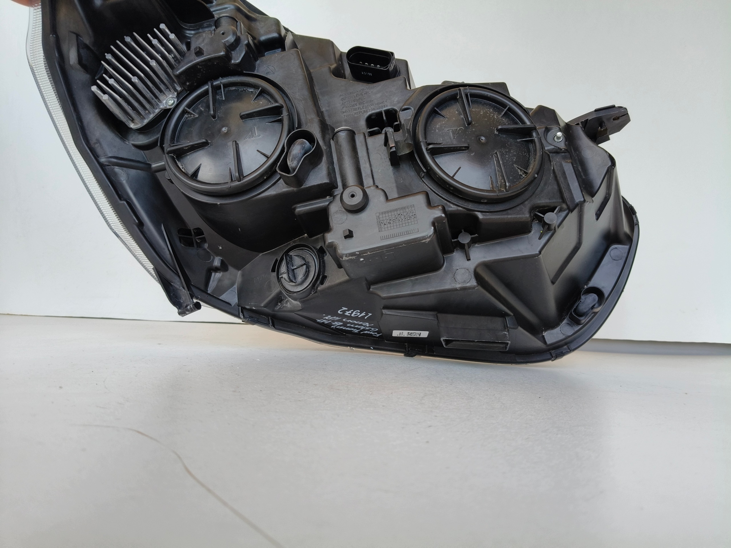 light left REFLEKTOR FORD TRANSIT CUSTOM 18- LIFT XENON LED
