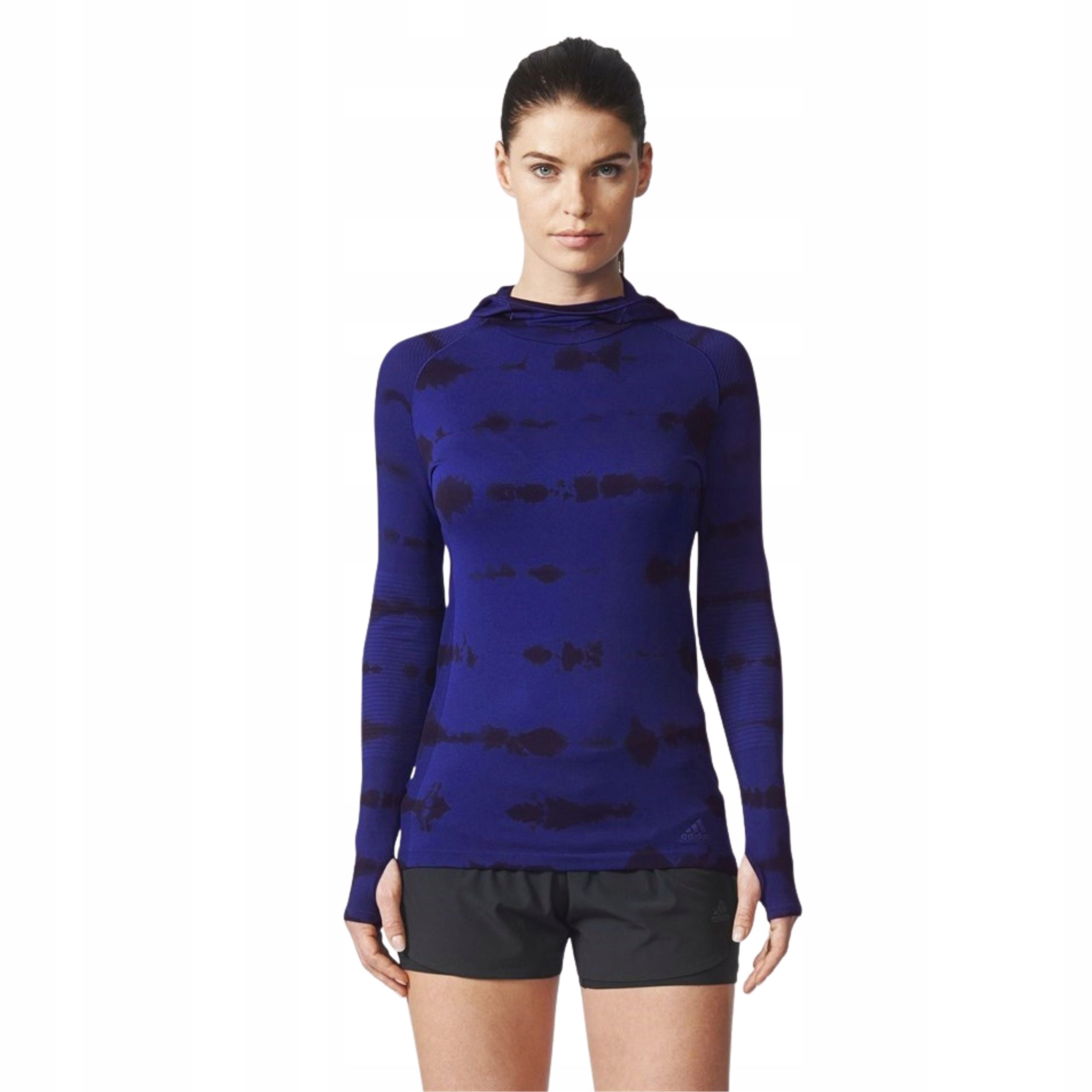 Damska bluzka do biegania Adidas Pknit Ls Ef S