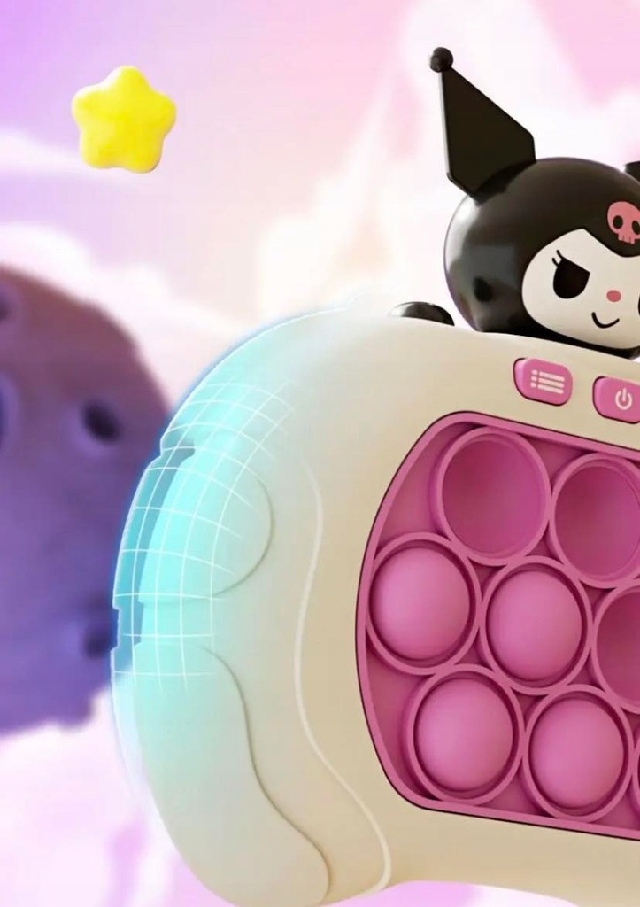 Gra Pop It KUROMI Konsola MANUALNA ANTYSTRESOWA ELEKTRONICZNA Producent Inna