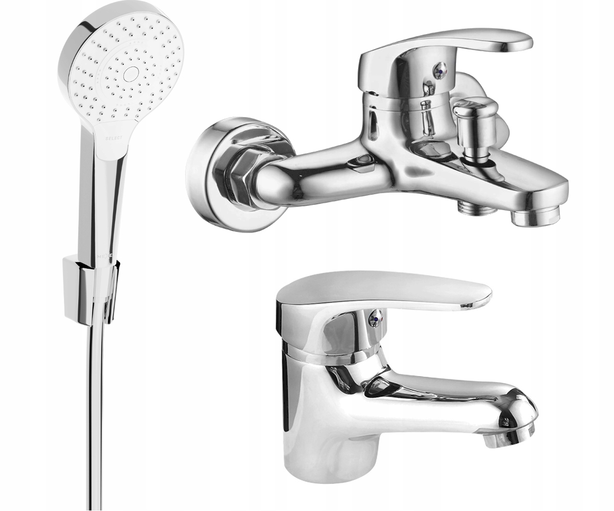 Mexen Erica R05 chromová sprchová souprava s keramickou hlavicí