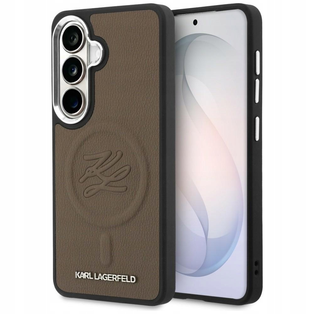 Etui Karl Lagerfeld Embossed Ring Initials MagSafe do Samsung Galaxy S26+ b